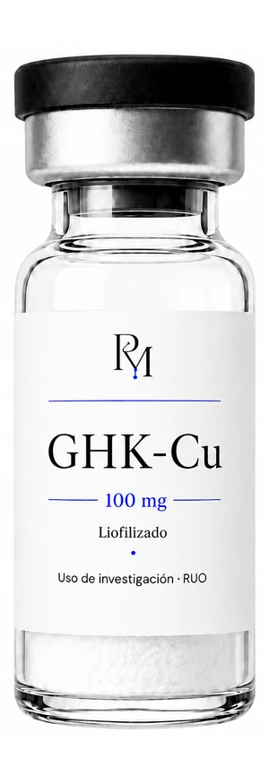 Vial de GHK-Cu 100 mg
