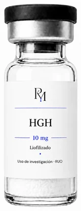 Vial de HGH liofilizado · México