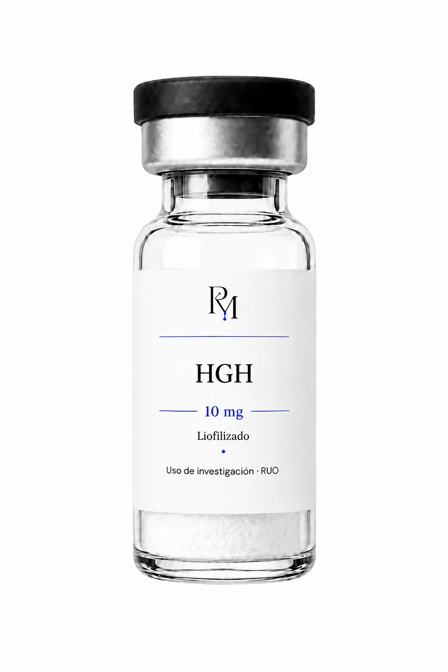 Vial de HGH liofilizado · México