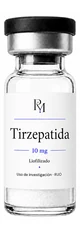 Vial de Tirzepatida liofilizado · México