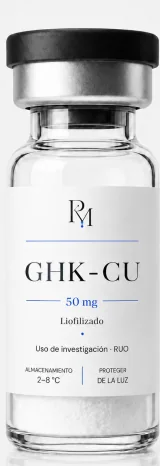 Vial de GHK-Cu liofilizado · México
