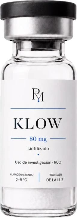 Vial de KLOW liofilizado · México
