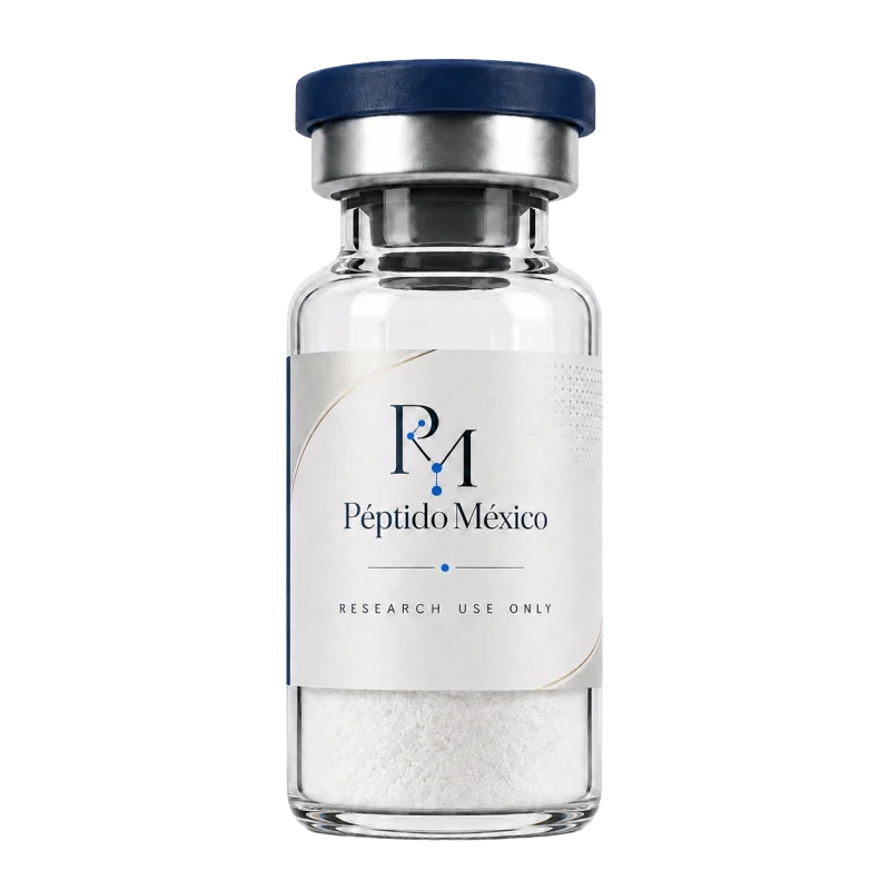 Vial de péptido liofilizado de Péptido México