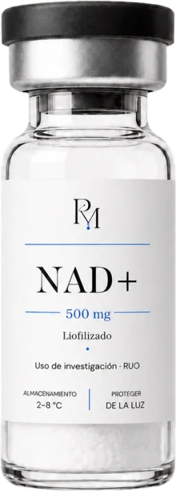 Vial de NAD+ liofilizado · México