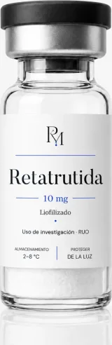 Vial de Retatrutida liofilizado · México
