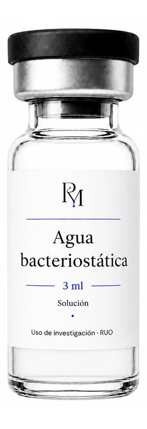 Vial de Agua bacteriostática